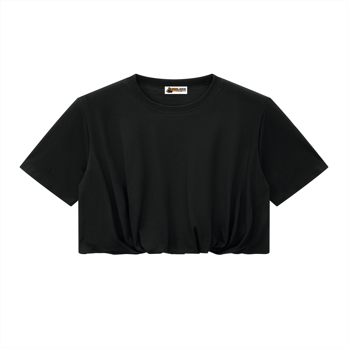 Women’s Crop Bubble Hem T-Shirt