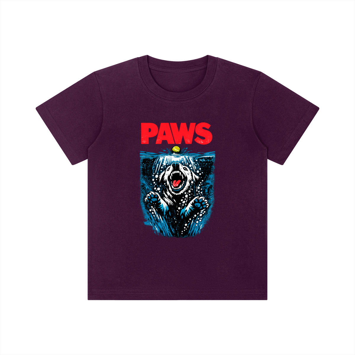 Paws Kids' Crewneck Short-Sleeve T-Shirt