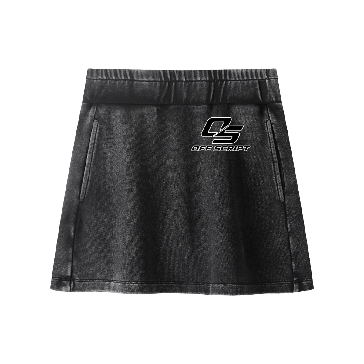 Off Script Women’s Mineral Wash Mini Skirt