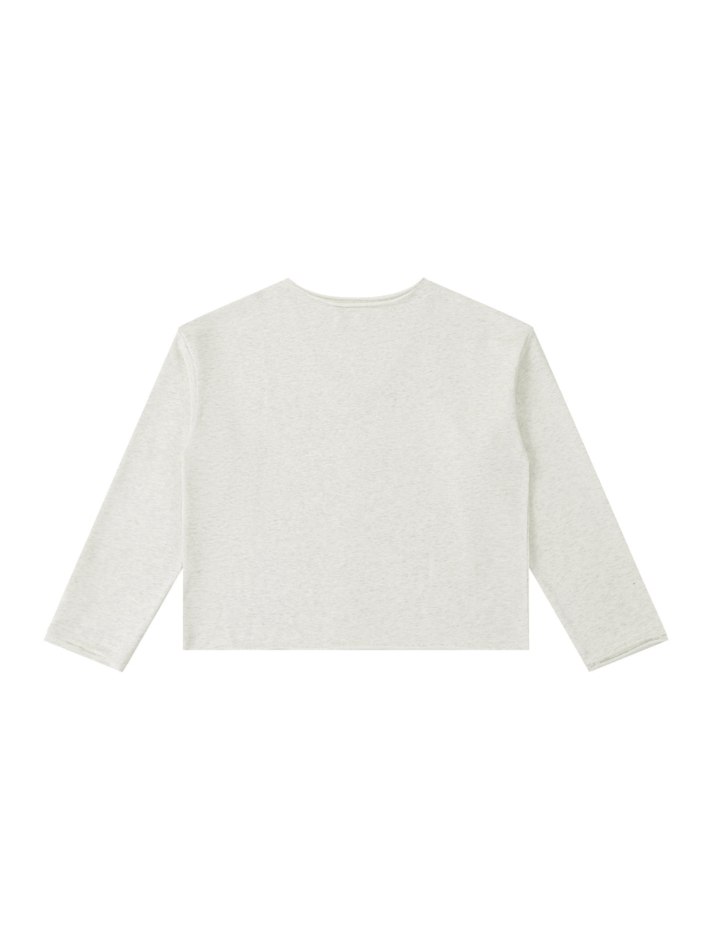 Women's Raw Hem Long Sleeve T-Shirt