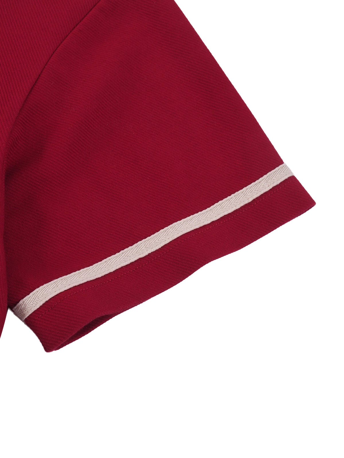 Unisex Contrast Piped Button-Up Jersey gallery view