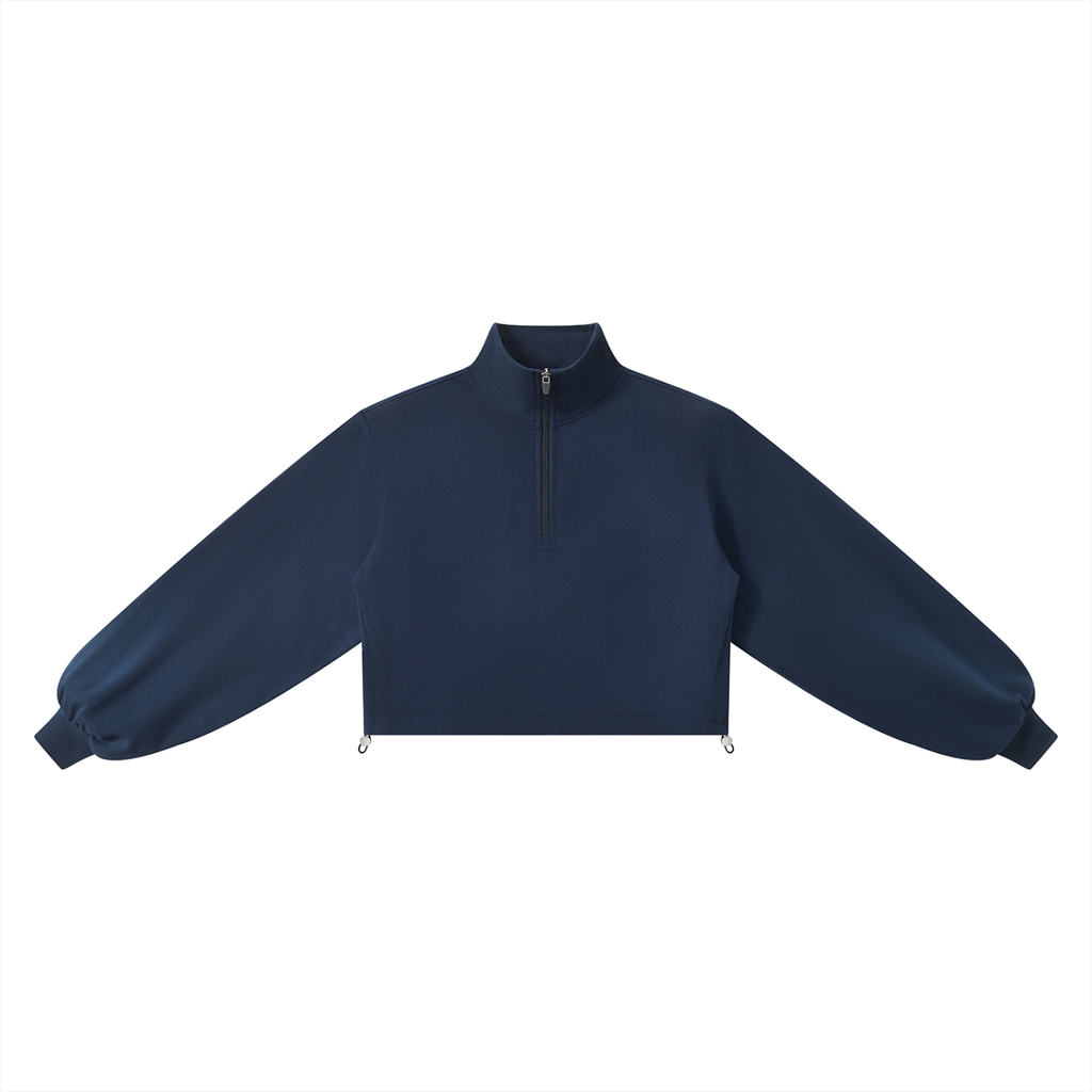 Women’s Mock-Neck Quarter-Zip Sweatshirt