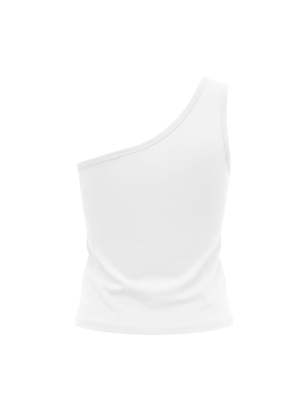 Women's One-Shoulder Crop Tank Top