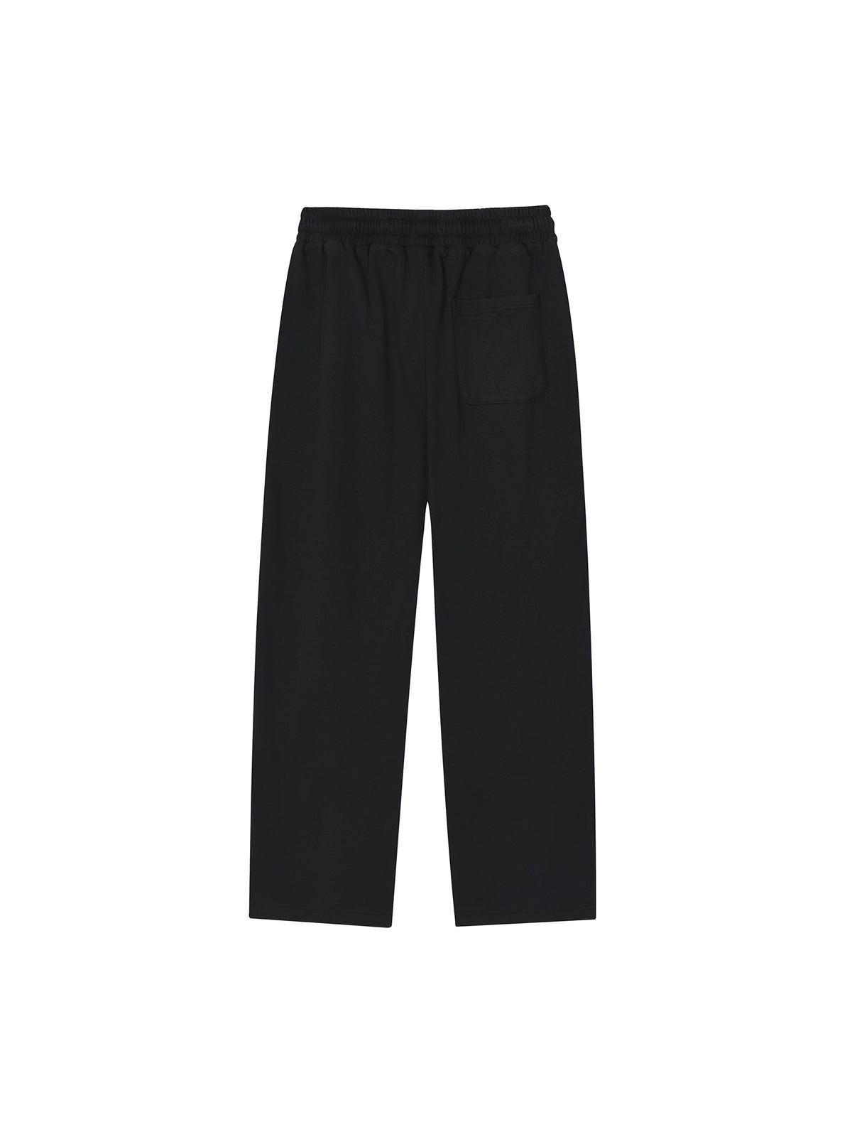 Reflective Stripe Straight-Leg Sweatpants