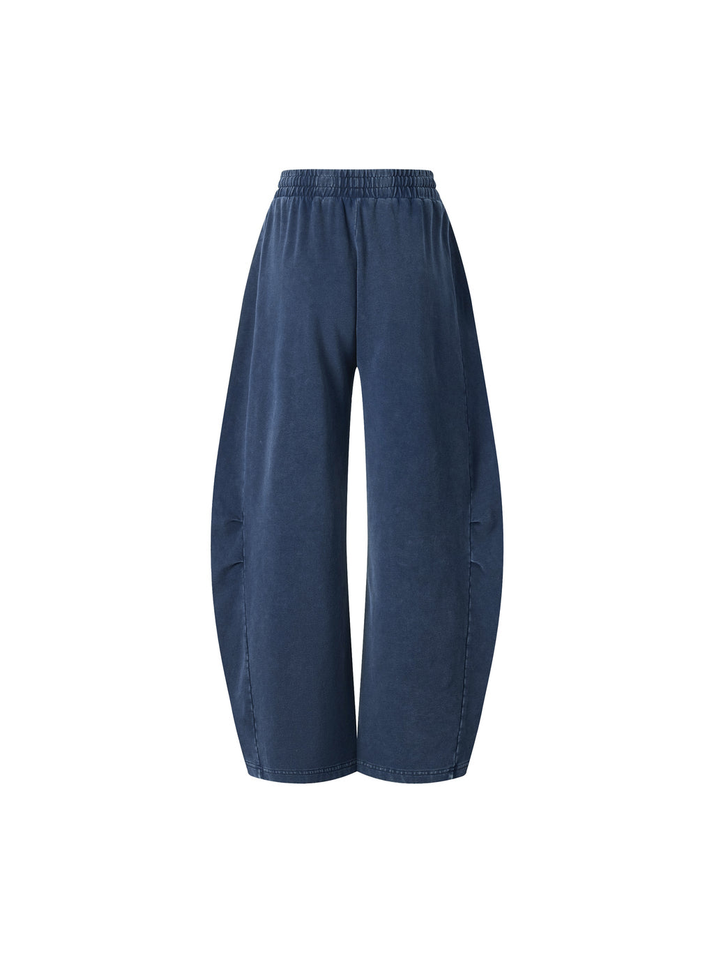 Unisex Mineral Wash Barrel Leg Pants
