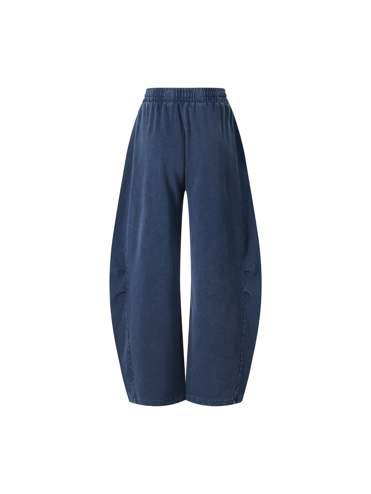 Unisex Mineral Wash Barrel Leg Pants