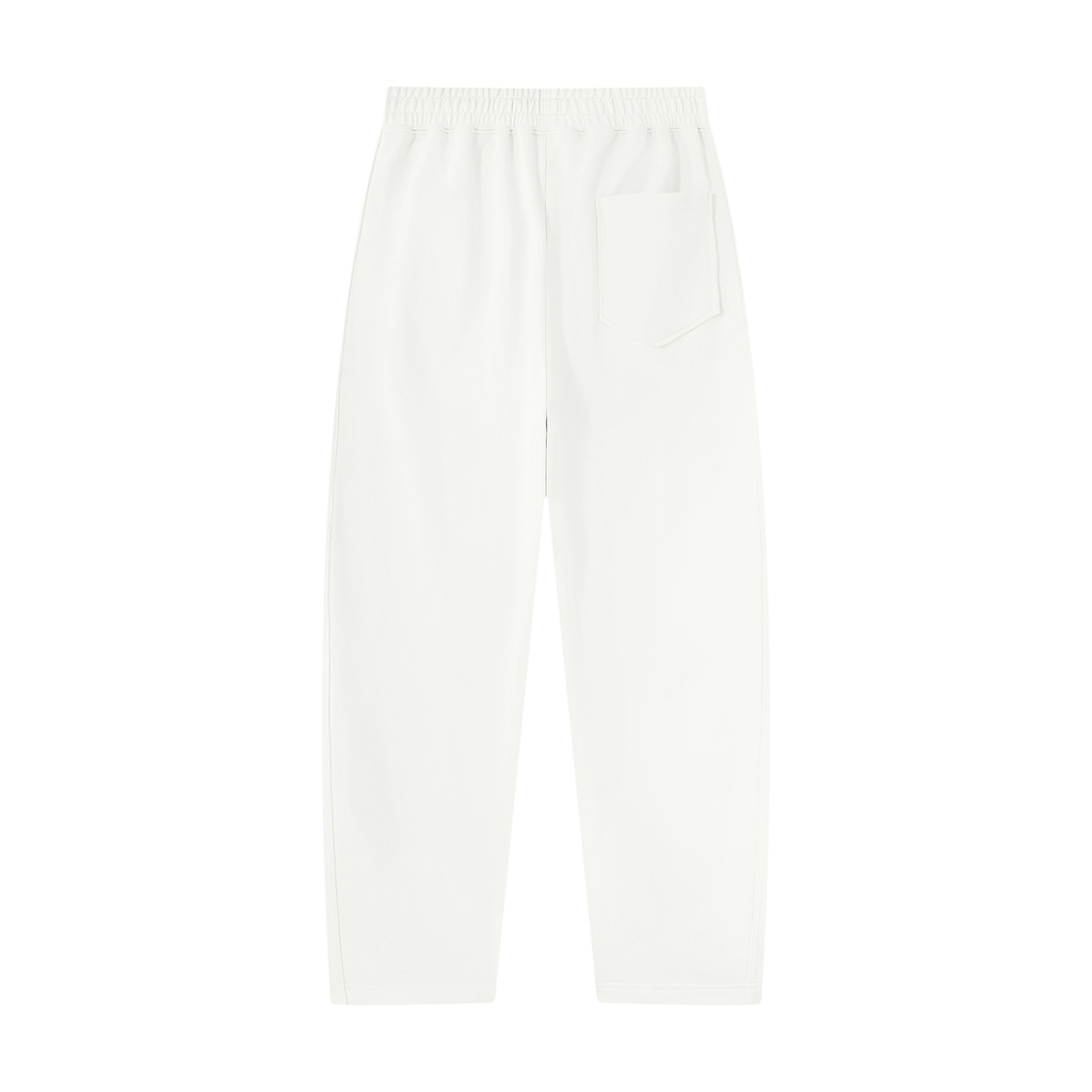 Unisex Tapered Straight Hem Sweatpants