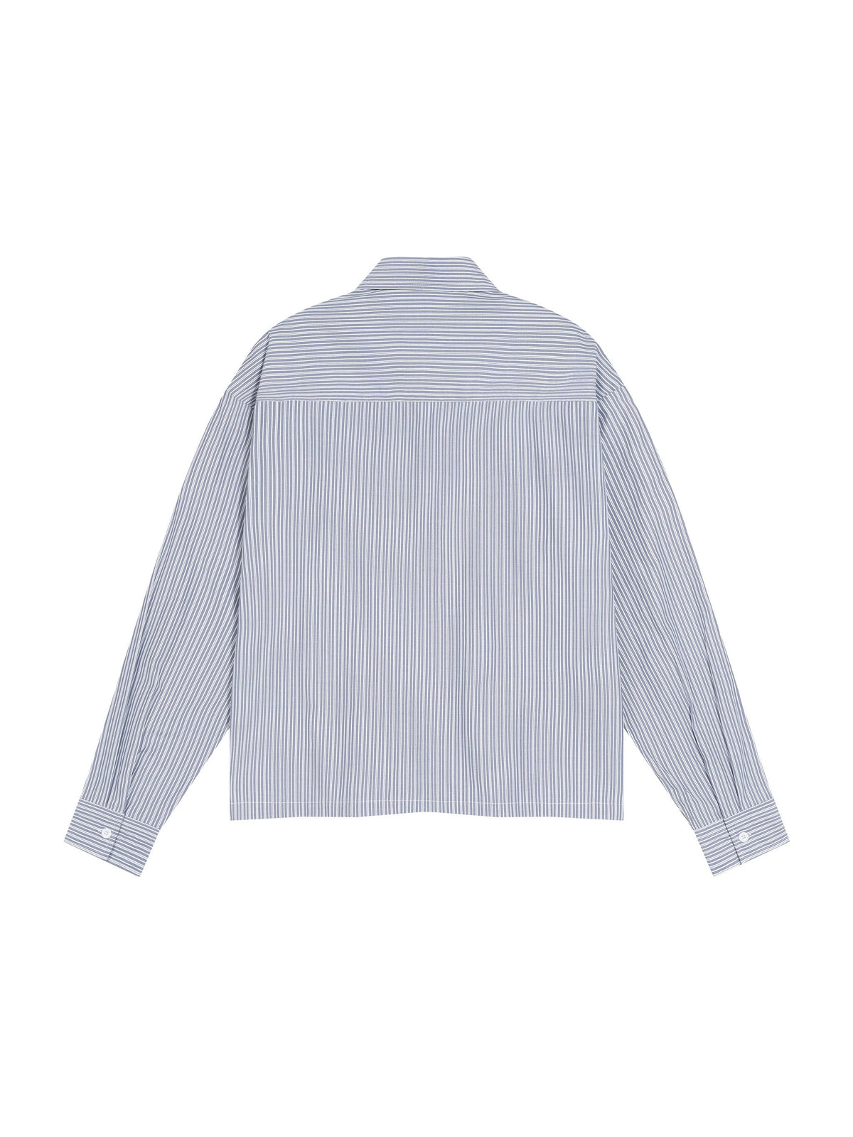 Unisex Boxy Striped Shirt