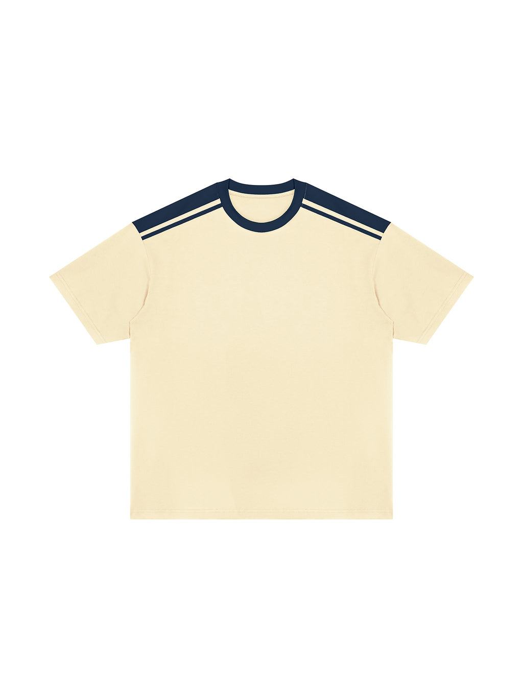 Unisex Color Block Loose T-Shirt