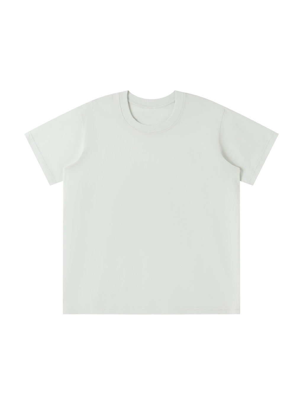 Light Green Unisex Seamless T-Shirt front view