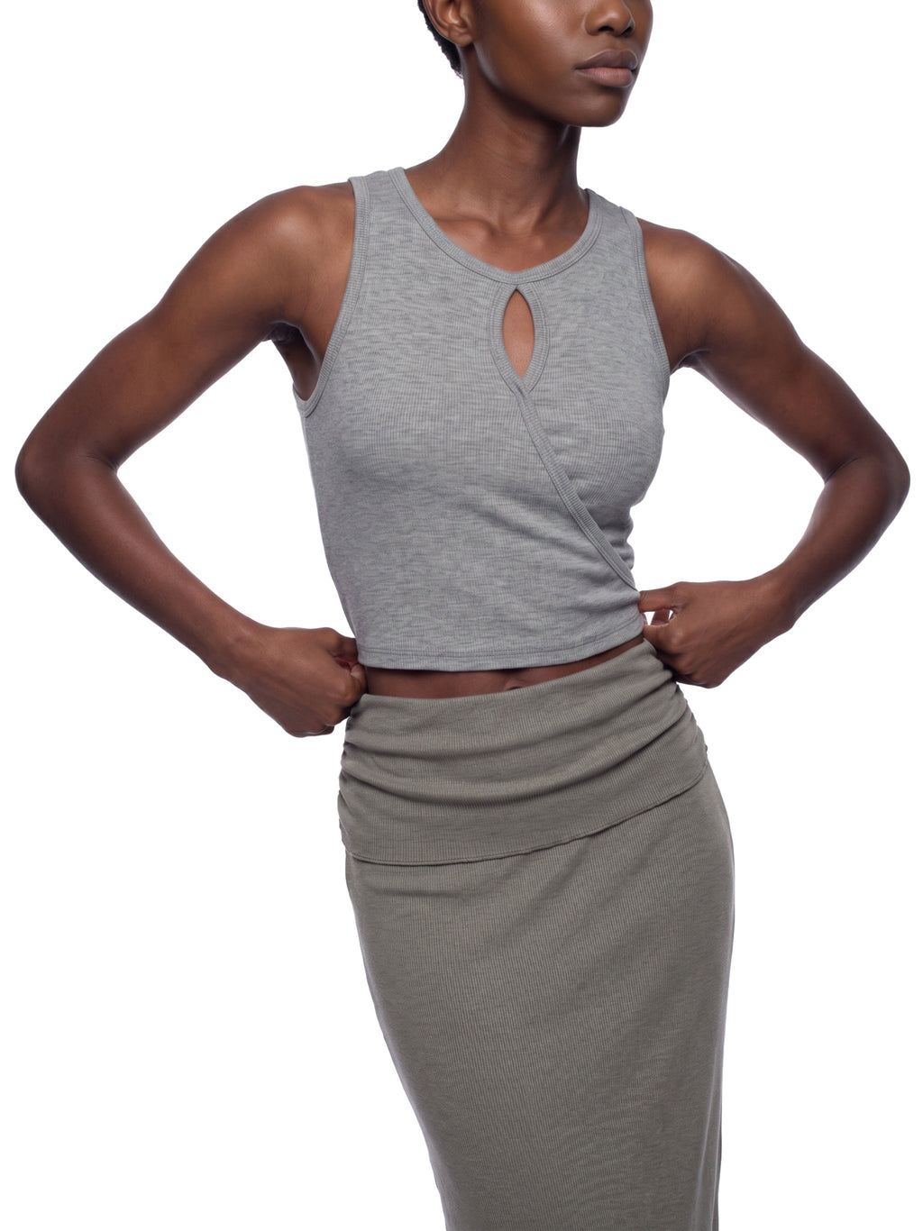 Women’s Hollow-Out Yoga Tank Top