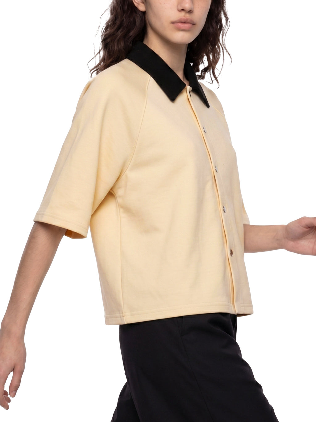 Unisex Colour Block Boxy Short Sleeve Shirt
