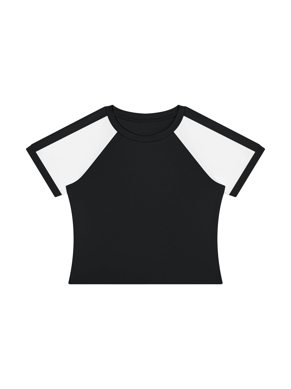 Women’s Slim Raglan Color Block T-Shirt