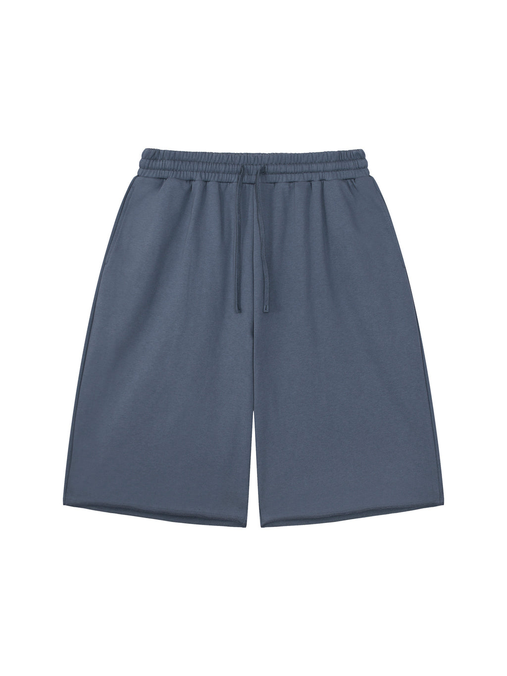 Unisex Loose Raw Edge Shorts
