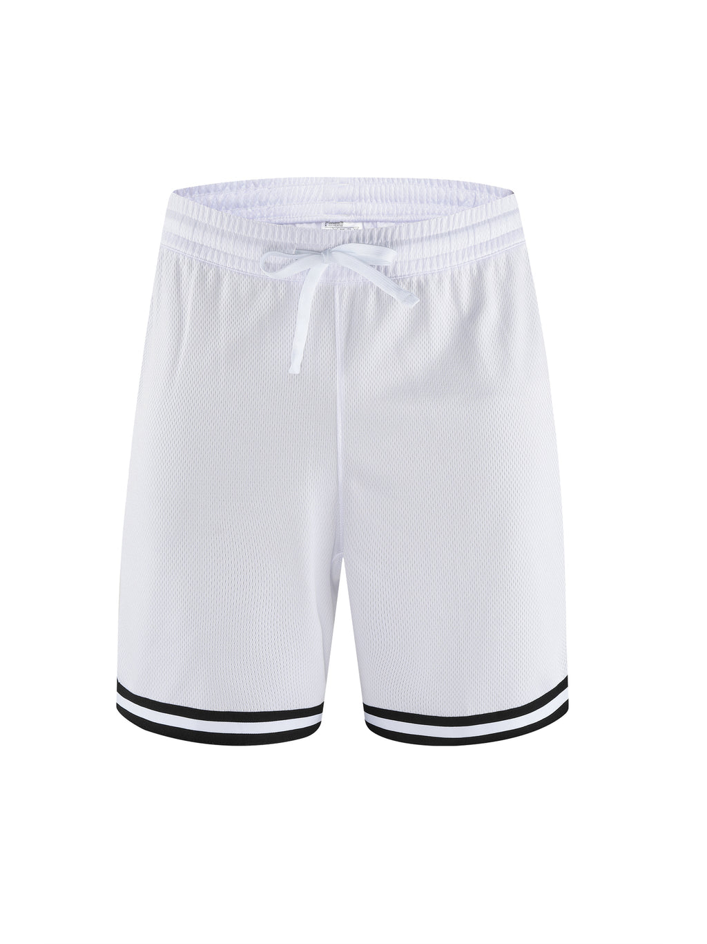 Classic Stripe Trim Basketball Shorts
