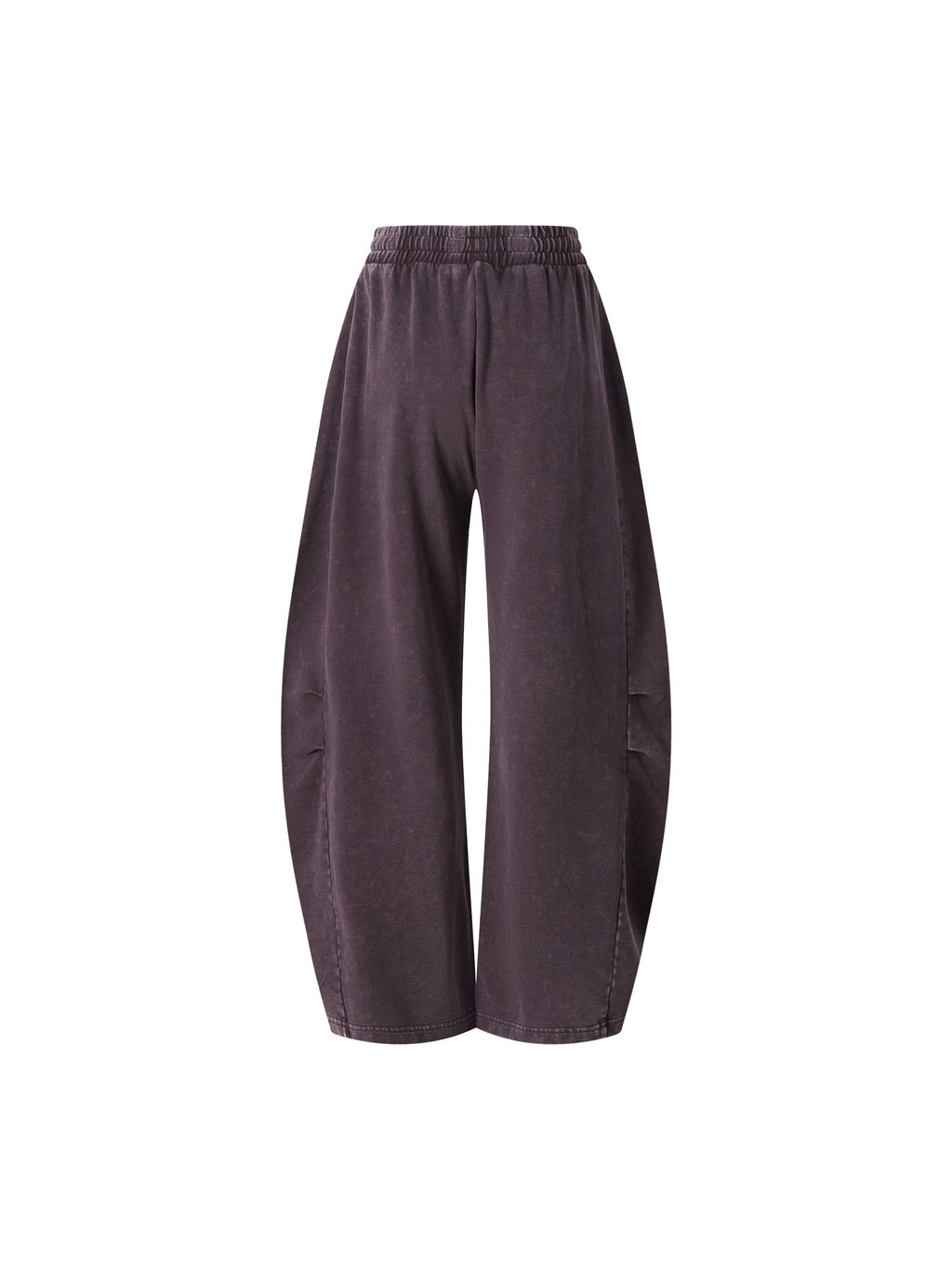 Unisex Mineral Wash Barrel Leg Pants