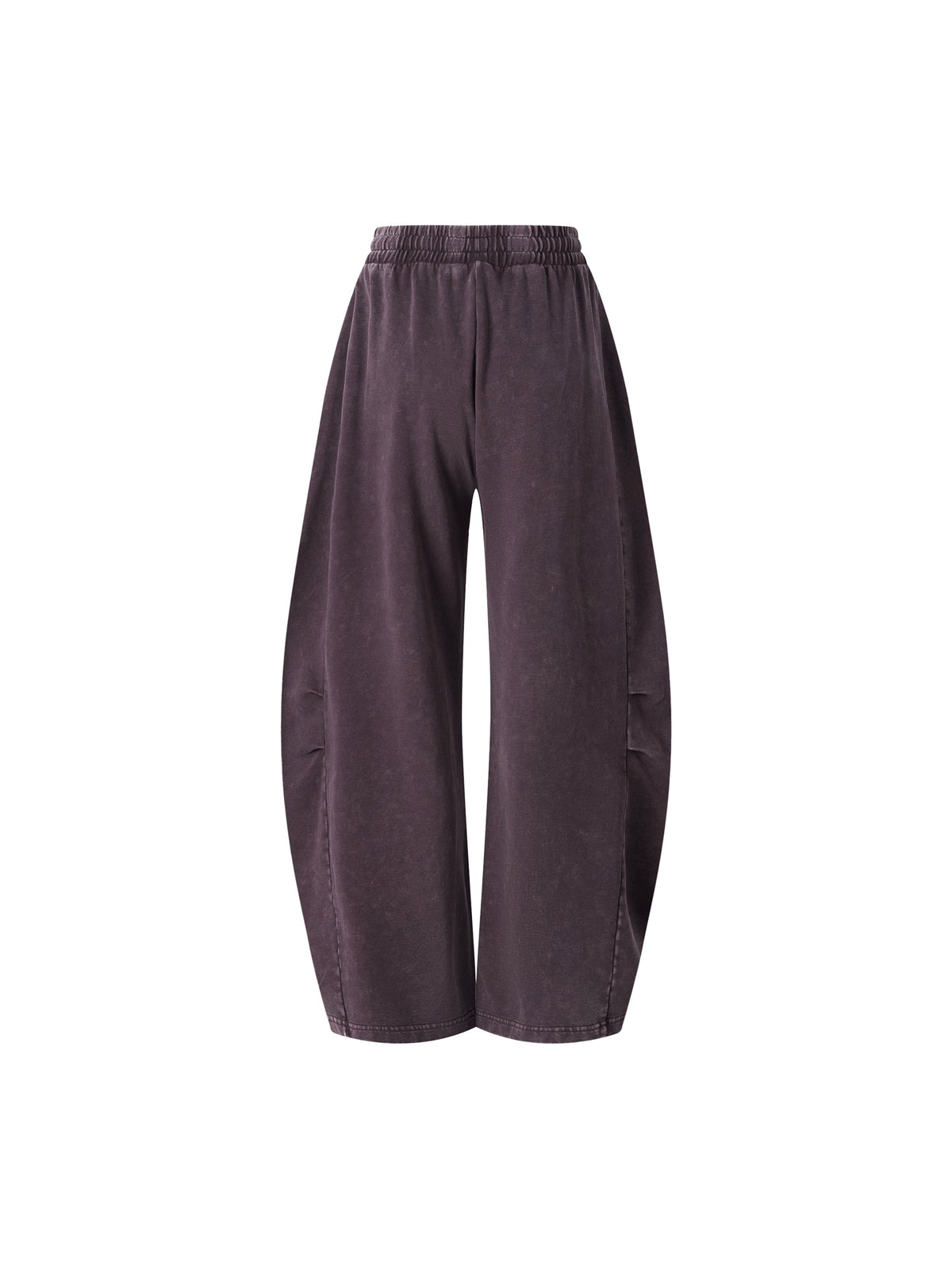 Unisex Mineral Wash Barrel Leg Pants