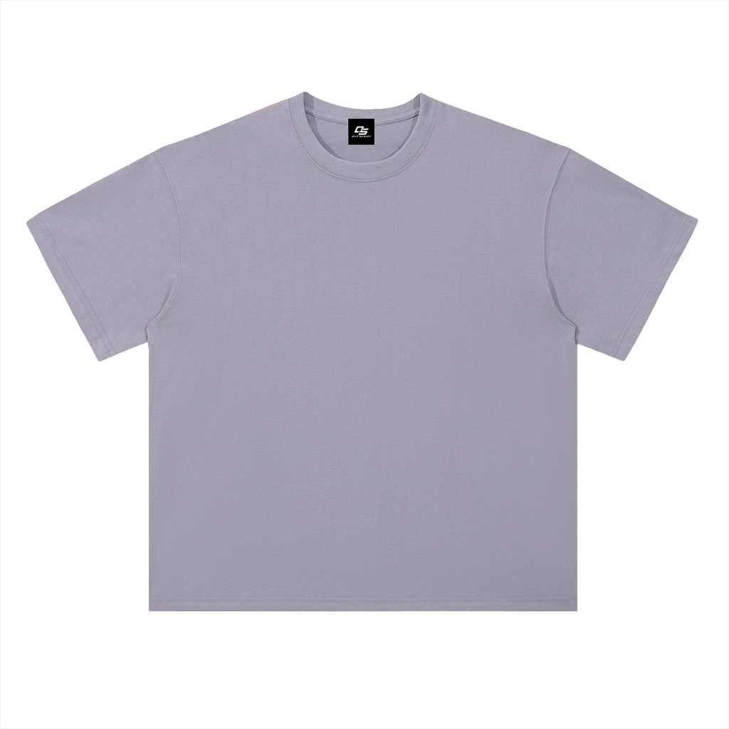 Heavyweight Drop Shoulder Cotton T-Shirt