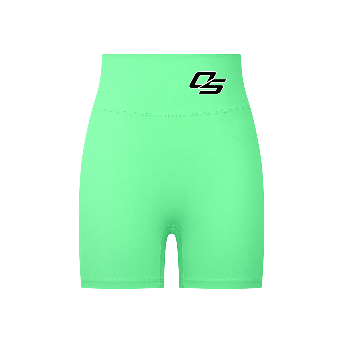 High-Waisted Blend Biker Shorts
