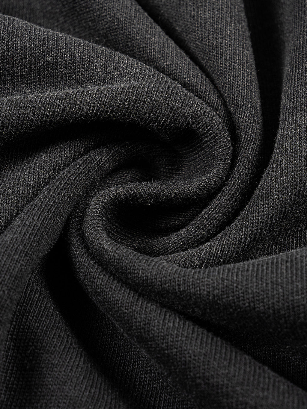 Unisex sunfade hand-frayed faux two-piece long-sleeve T-shirt detail view