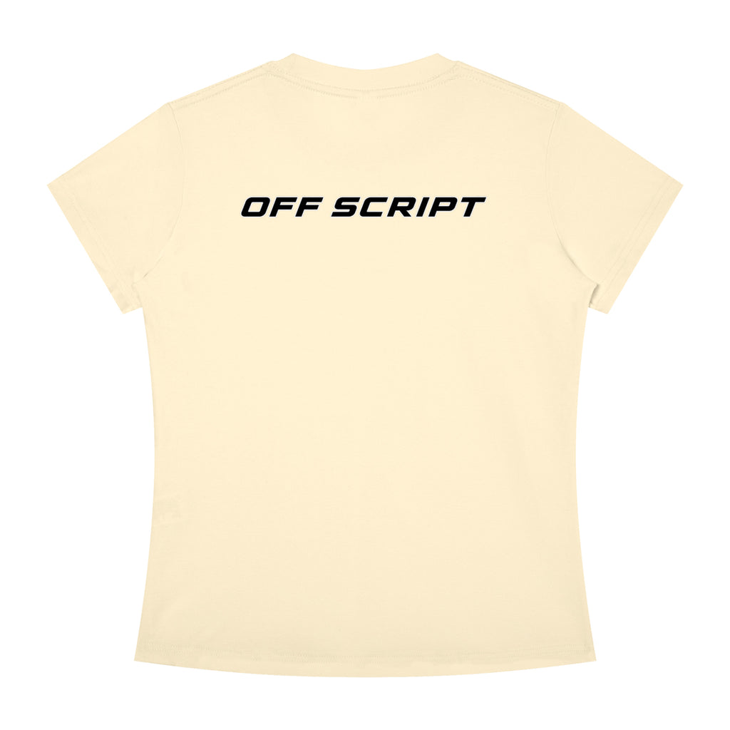 Drop Bear Women's Slim Fit Crewneck T-Shirt - Apricot back