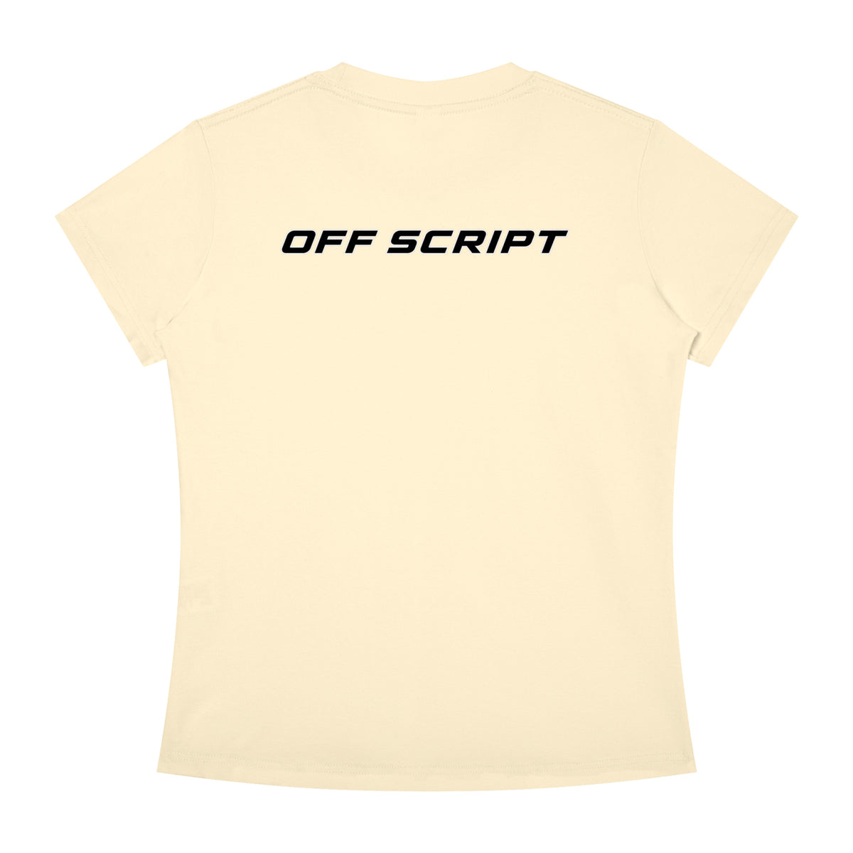 Drop Bear Women's Slim Fit Crewneck T-Shirt - Apricot back