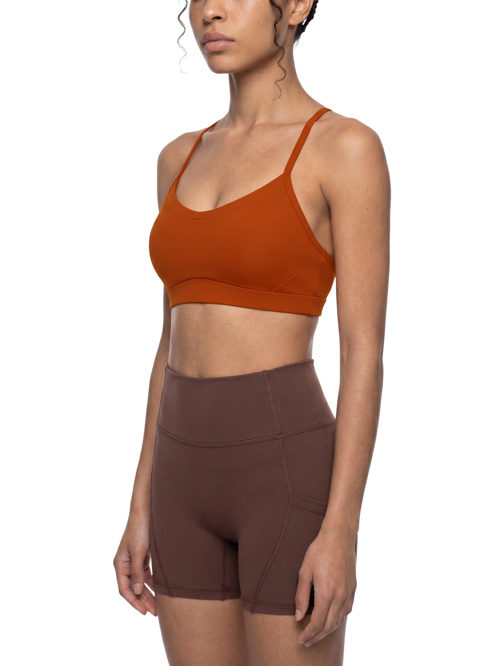 Women's Tight Cropped Sports Bra