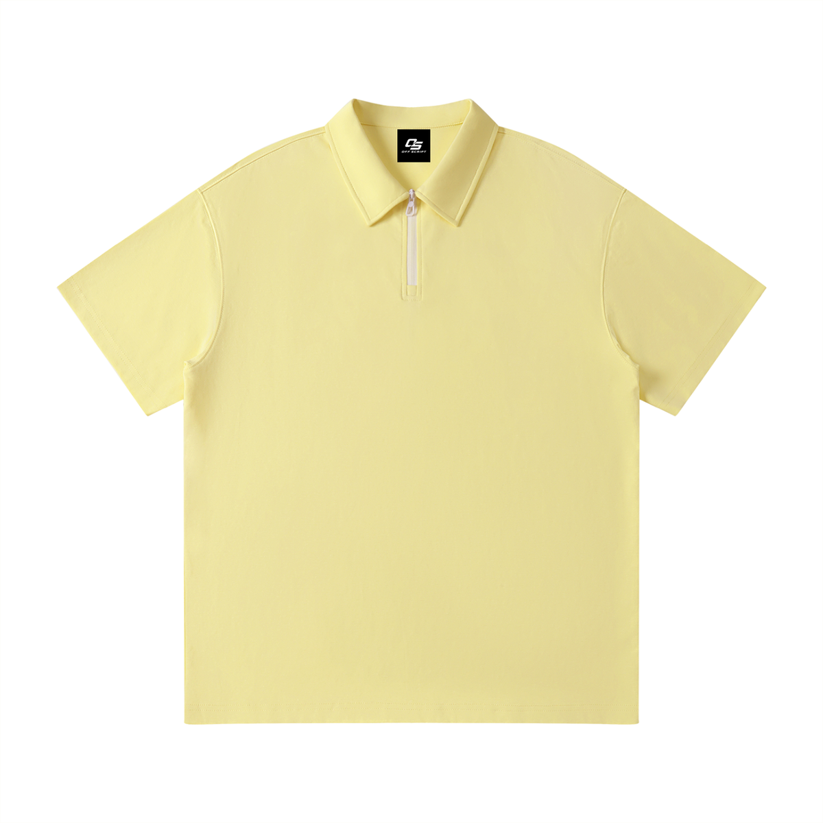 Unisex Quarter-Zip Polo Shirt