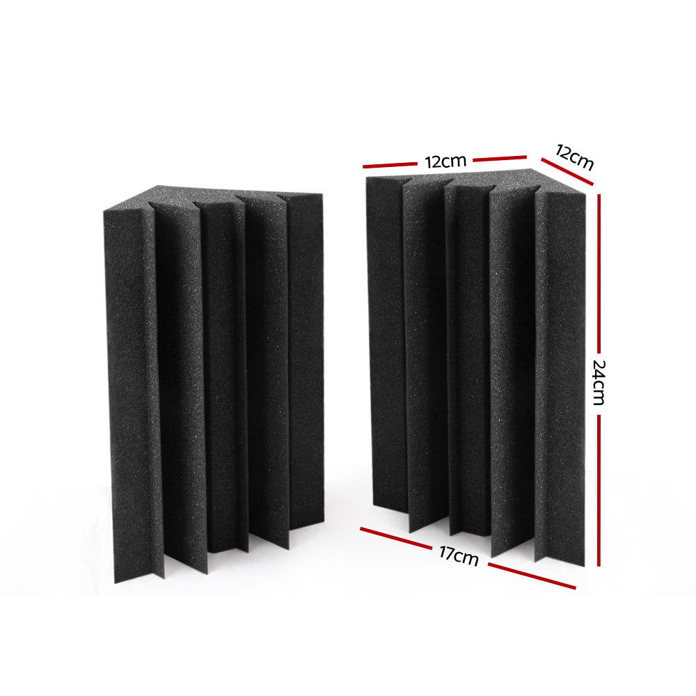 Alpha Acoustic Foam 20pcs Corner Bass Trap Sound Absorption Proofing Treatment — product image 2