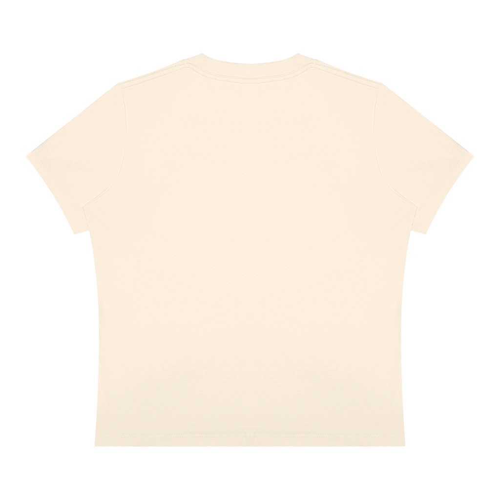 Women are Simple Women's Sorona Crewneck T-Shirt - Apricot back