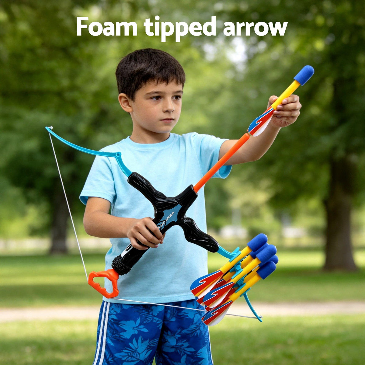 Keezi Kids Bow and Arrow Set Outdoor Sport Game Archery Toys 6 Arrows Children Gifts — product image 5