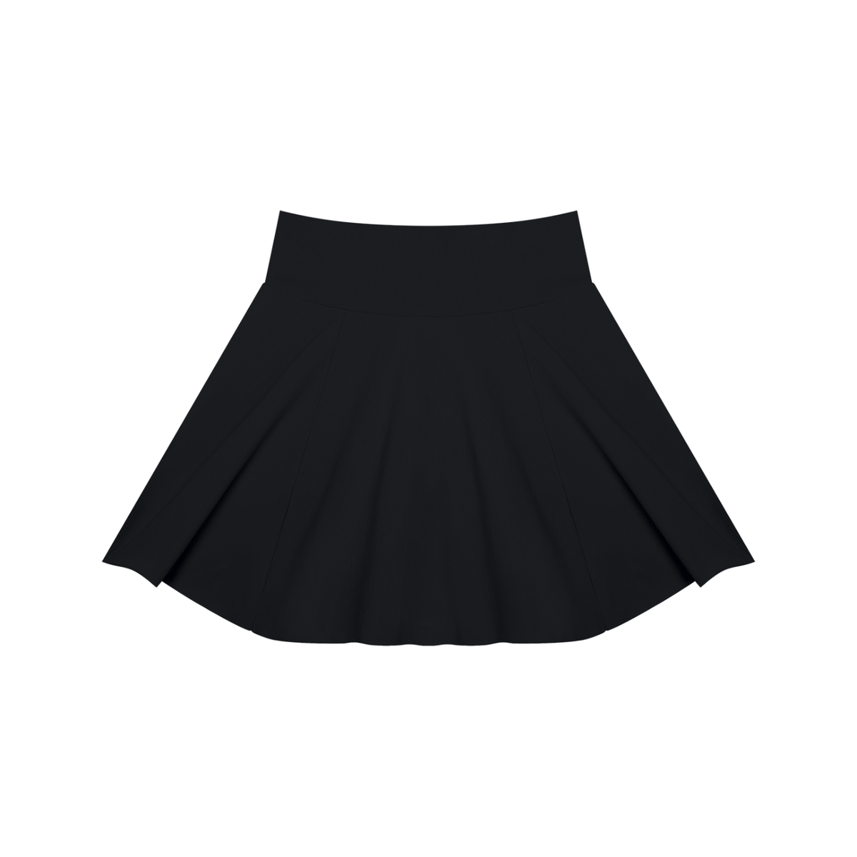 Off Script Women’s Pleated A-Line Tennis Skirt - Black back