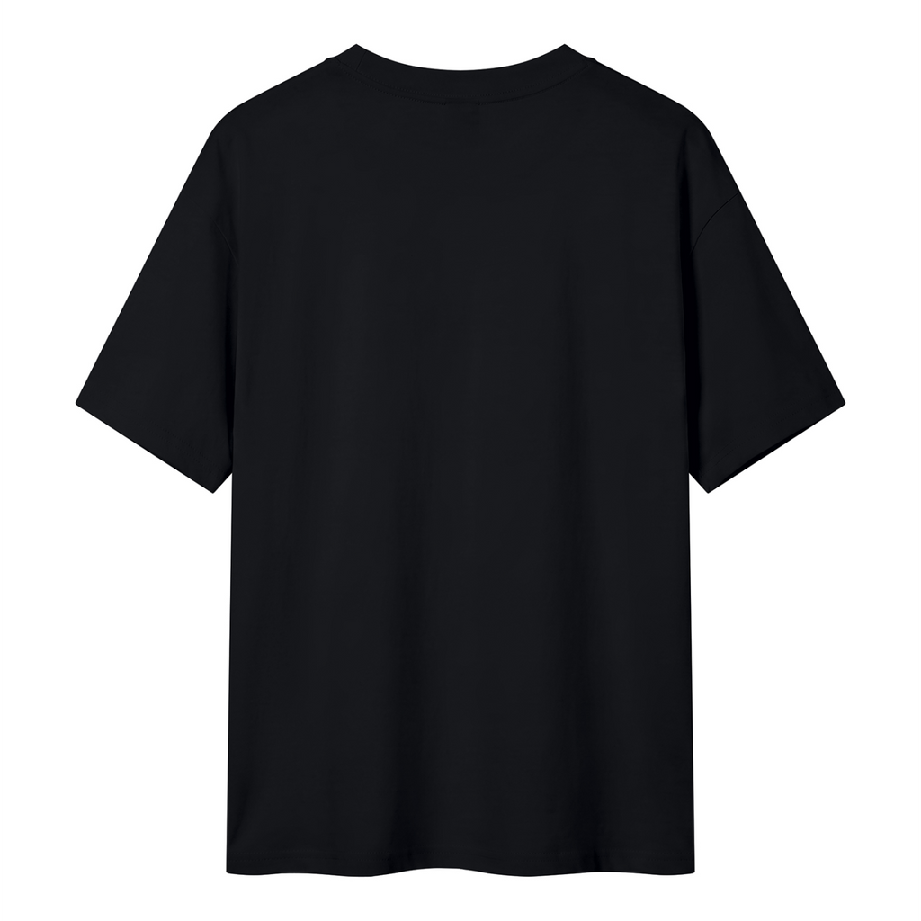 Black T-Shirt back mockup