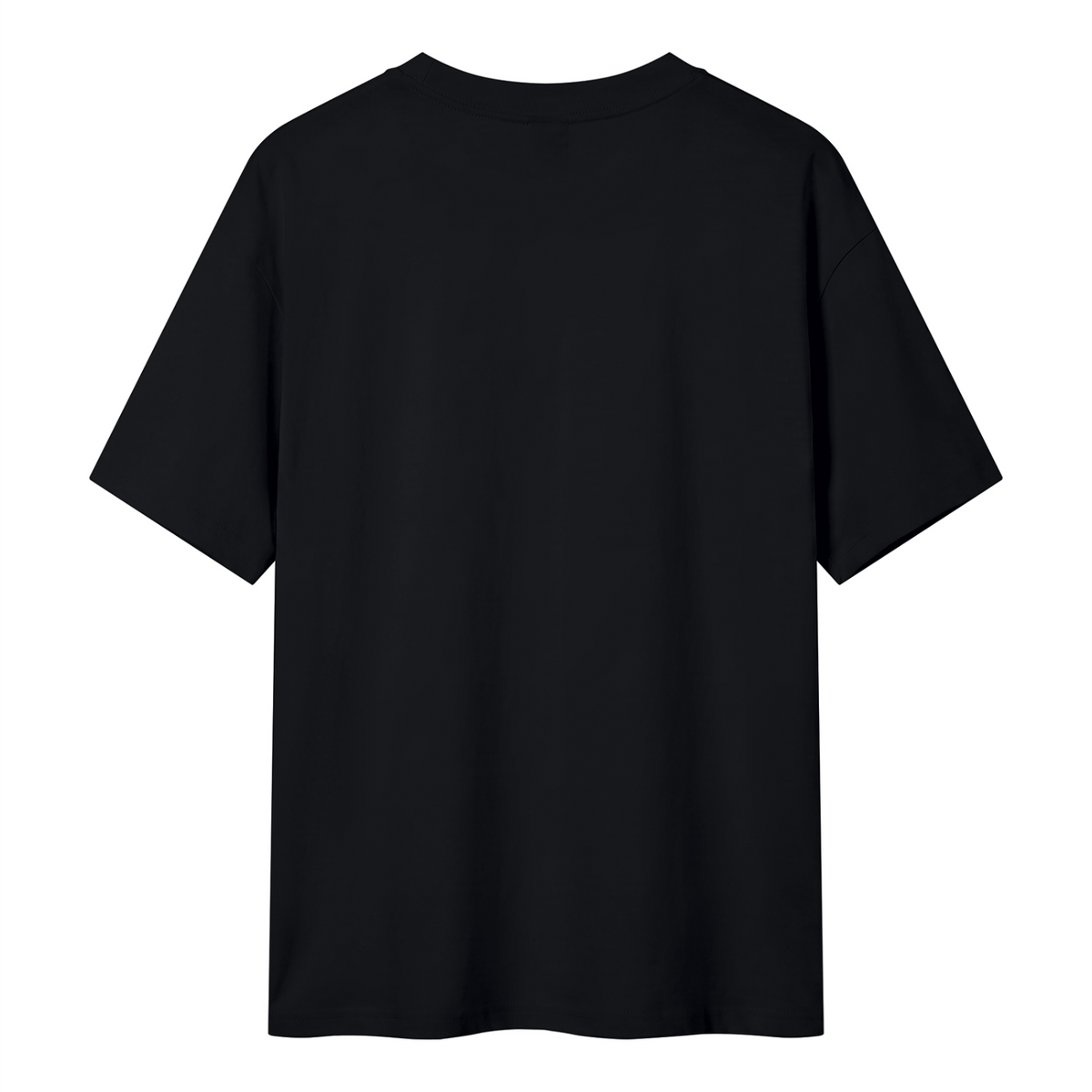 Black T-Shirt back mockup