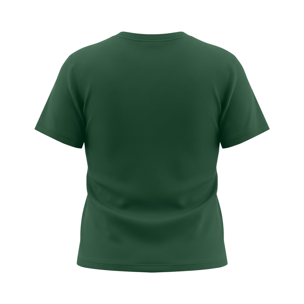 Women are Simple Women's Sorona Crewneck T-Shirt - Blackish Green back mockup