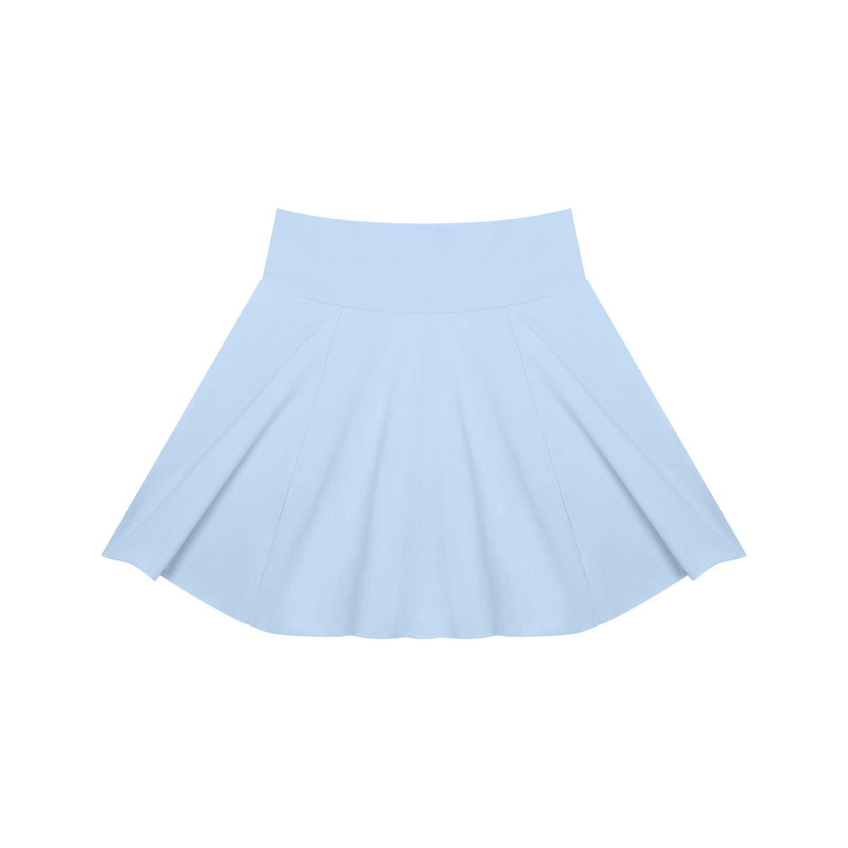Off Script Women’s Pleated A-Line Tennis Skirt - Blue back