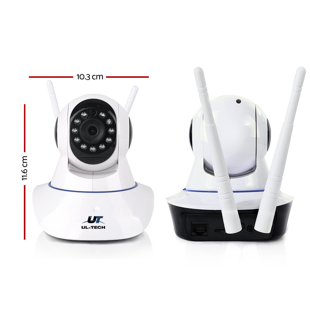 UL-tech 1080P Wireless IP Camera Security WIFI Cam White – product photo 2