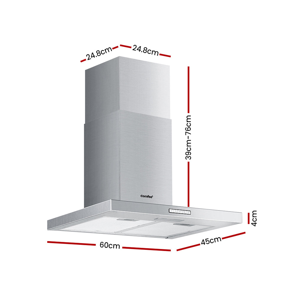 Comfee 600mm Rangehood 60cm Range Hood LED Light — product image 2