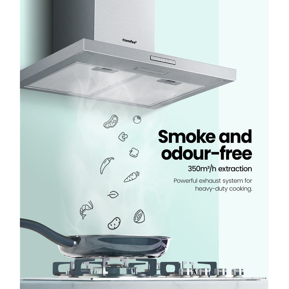 Comfee 600mm Rangehood 60cm Range Hood LED Light — product image 5