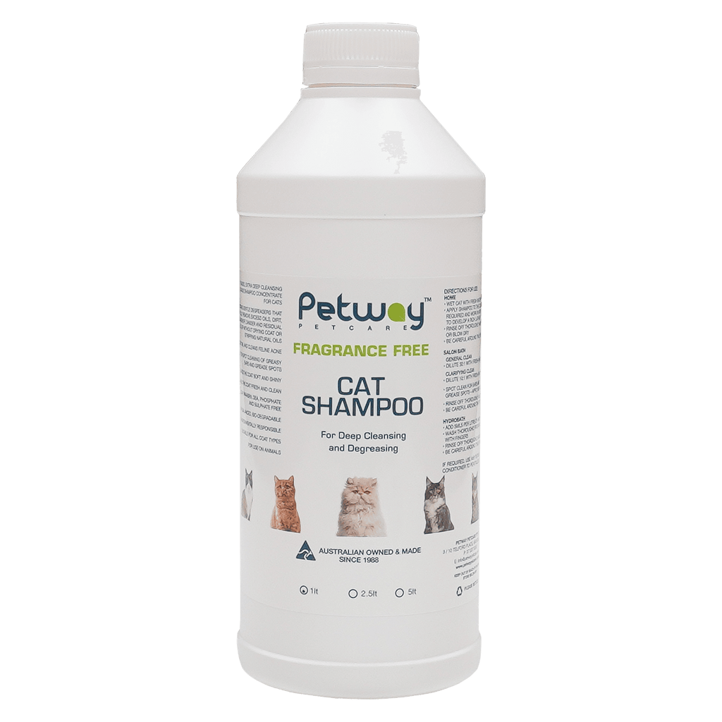 Petway Fragrance Free Cat Shampoo 1L