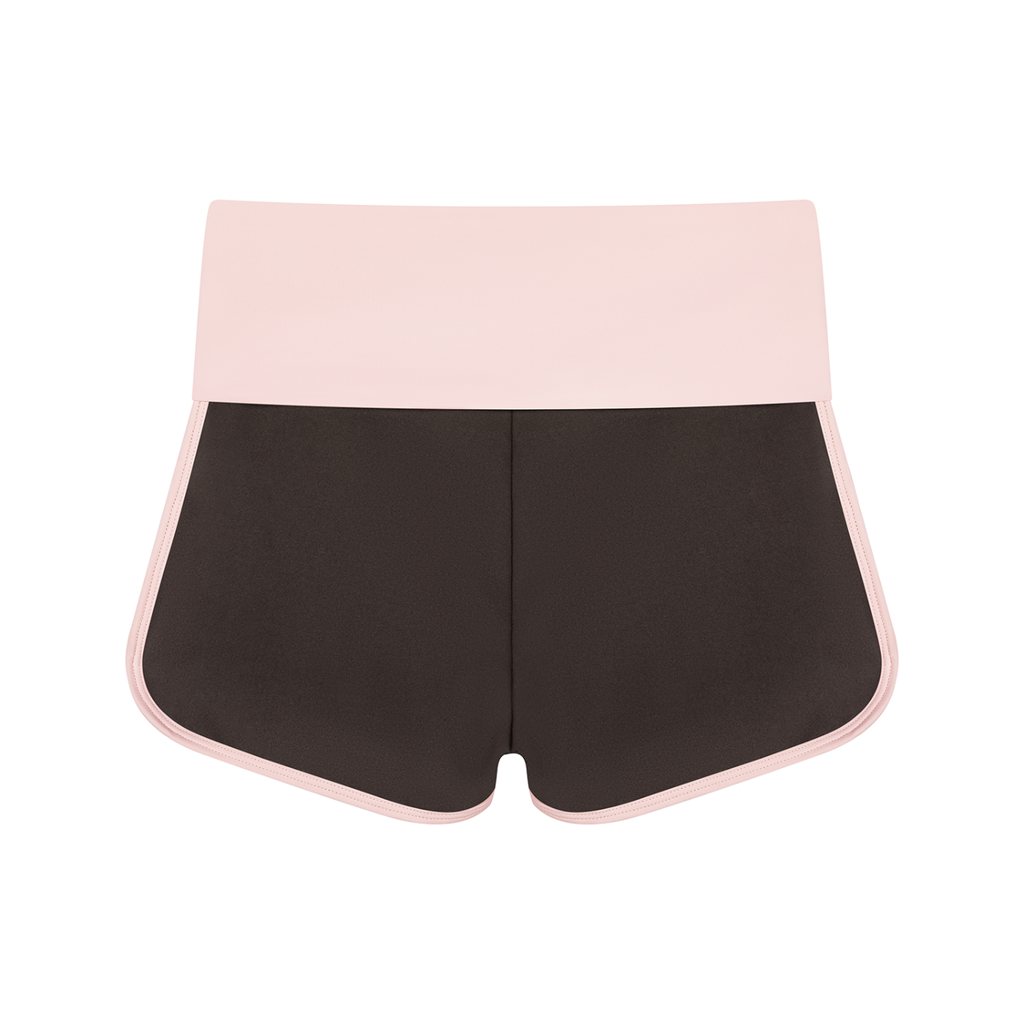 WB0105 Coffee with Light Pink back