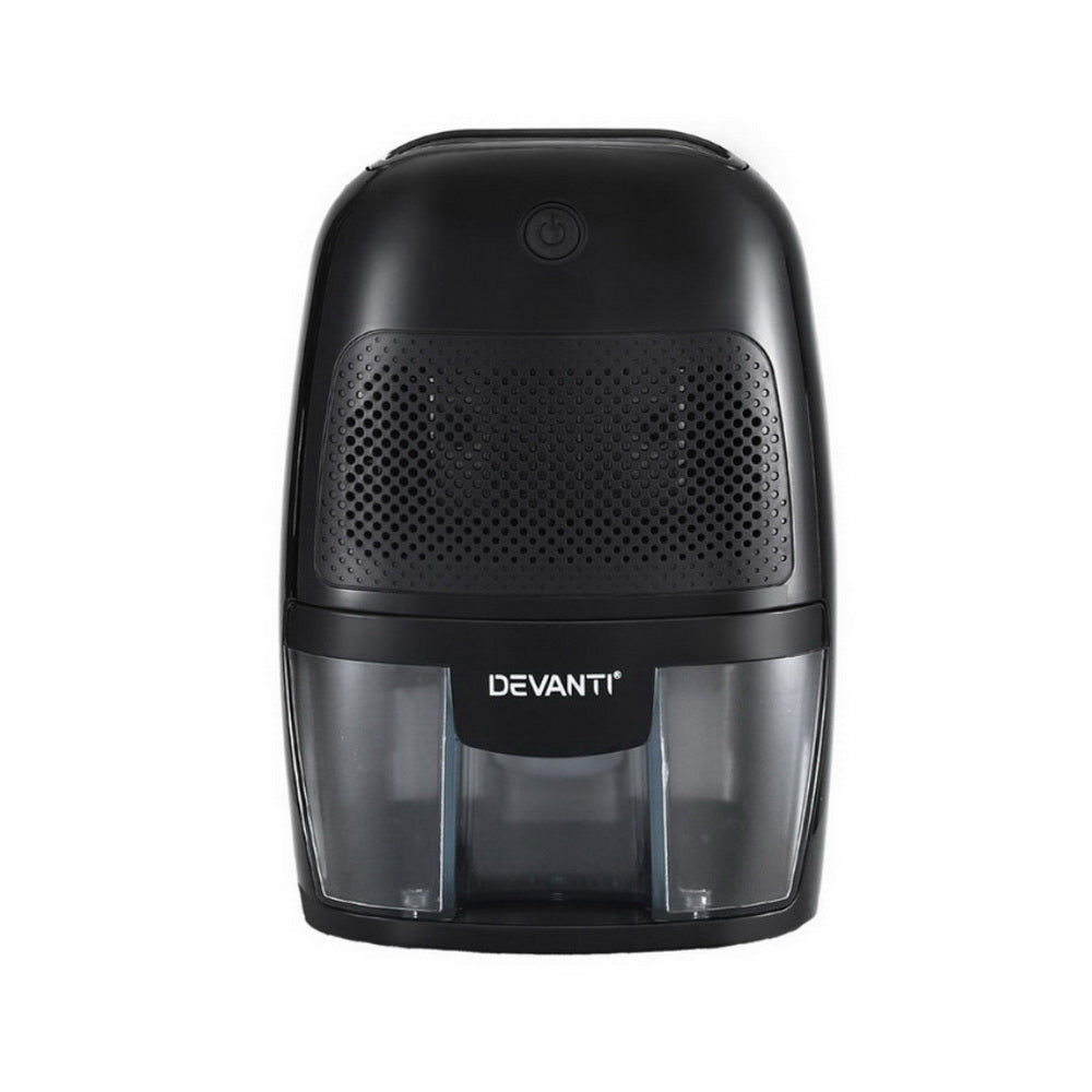 Devanti 600 mL Mini Dehumidifier – Black