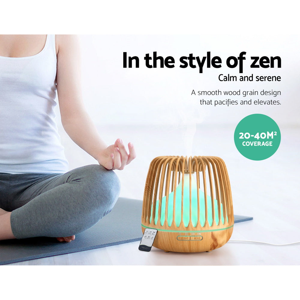 Devanti Aroma Diffuser Aromatherapy Remote 500ml — product image 5