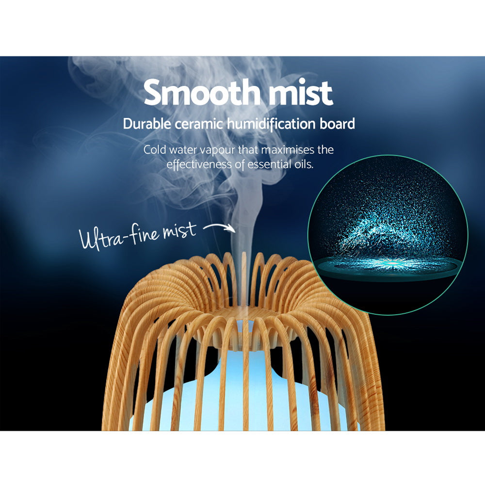 Devanti Aroma Diffuser Aromatherapy Remote 500ml — product image 7