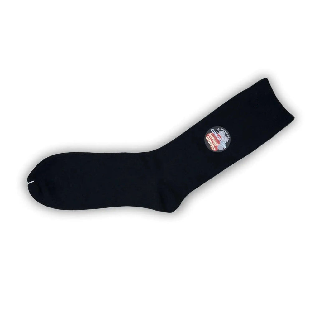 1 Pair Premium Relaxed Cuff Cotton Crew Socks Men Women