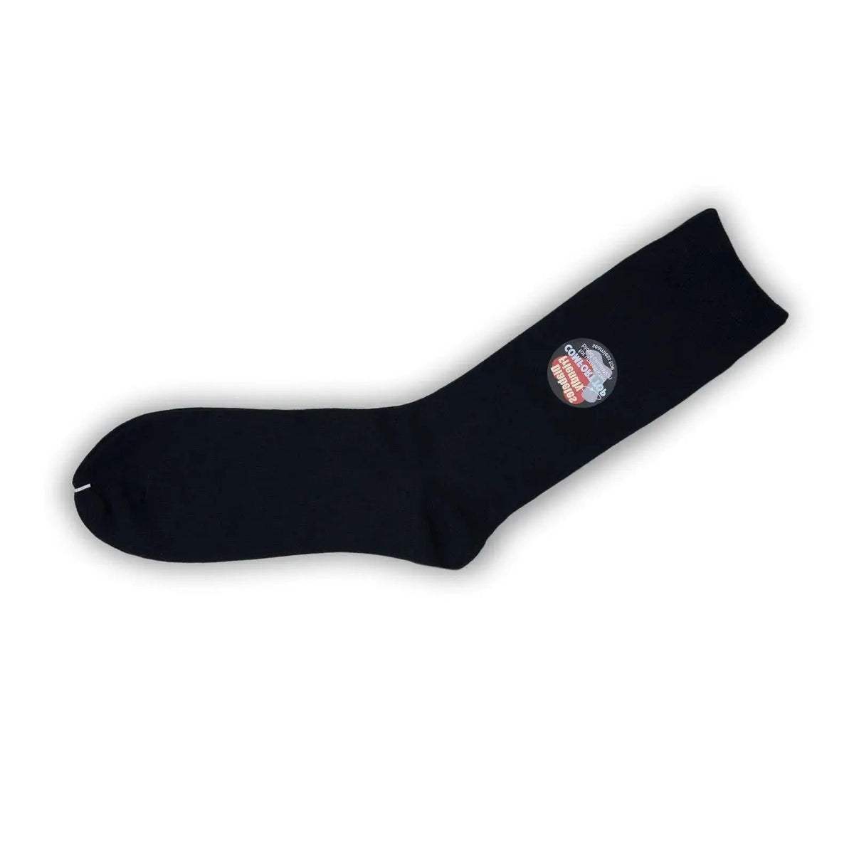 1 Pair Premium Relaxed Cuff Cotton Crew Socks Men Women
