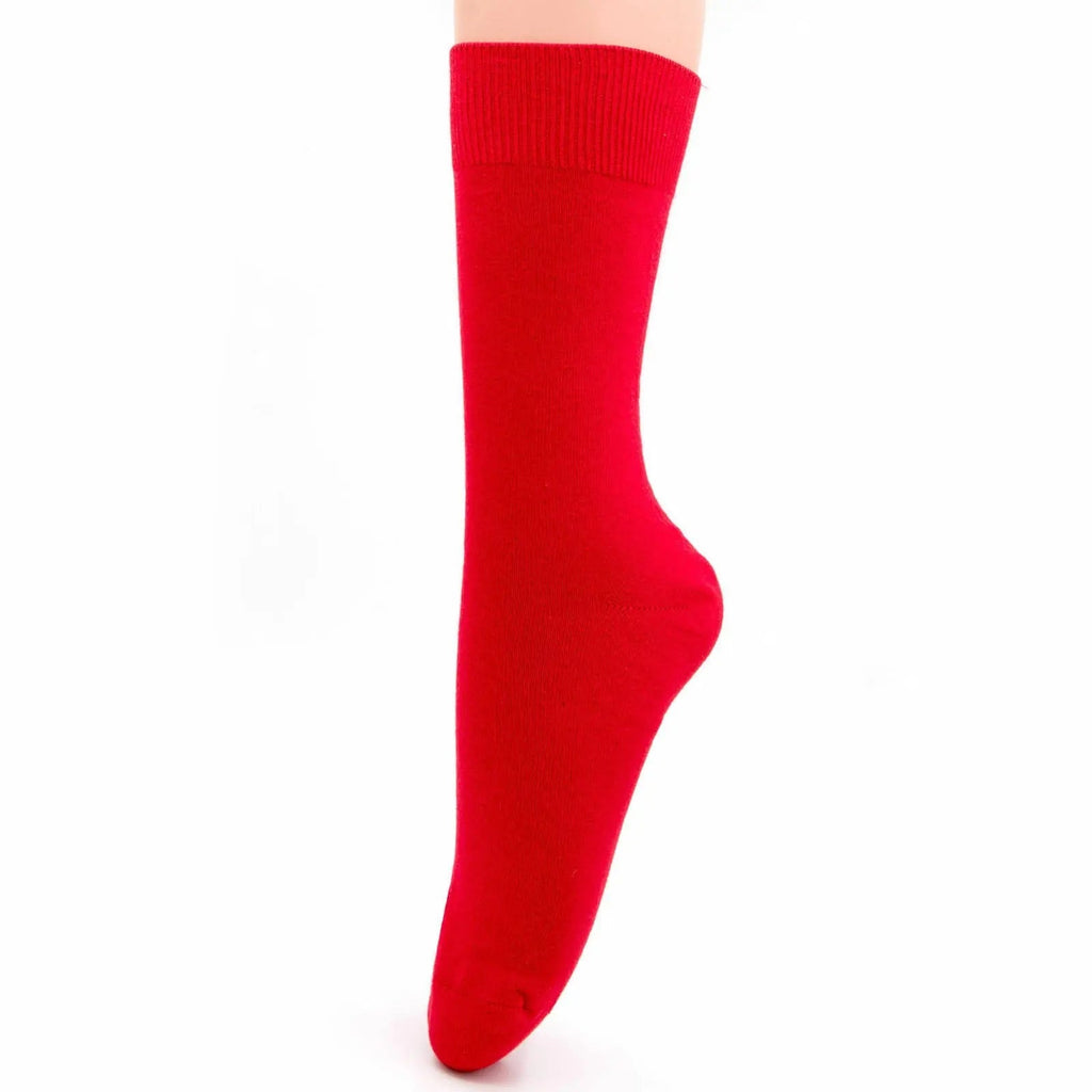 6 Pairs Relaxed Cuff Cotton Business Socks