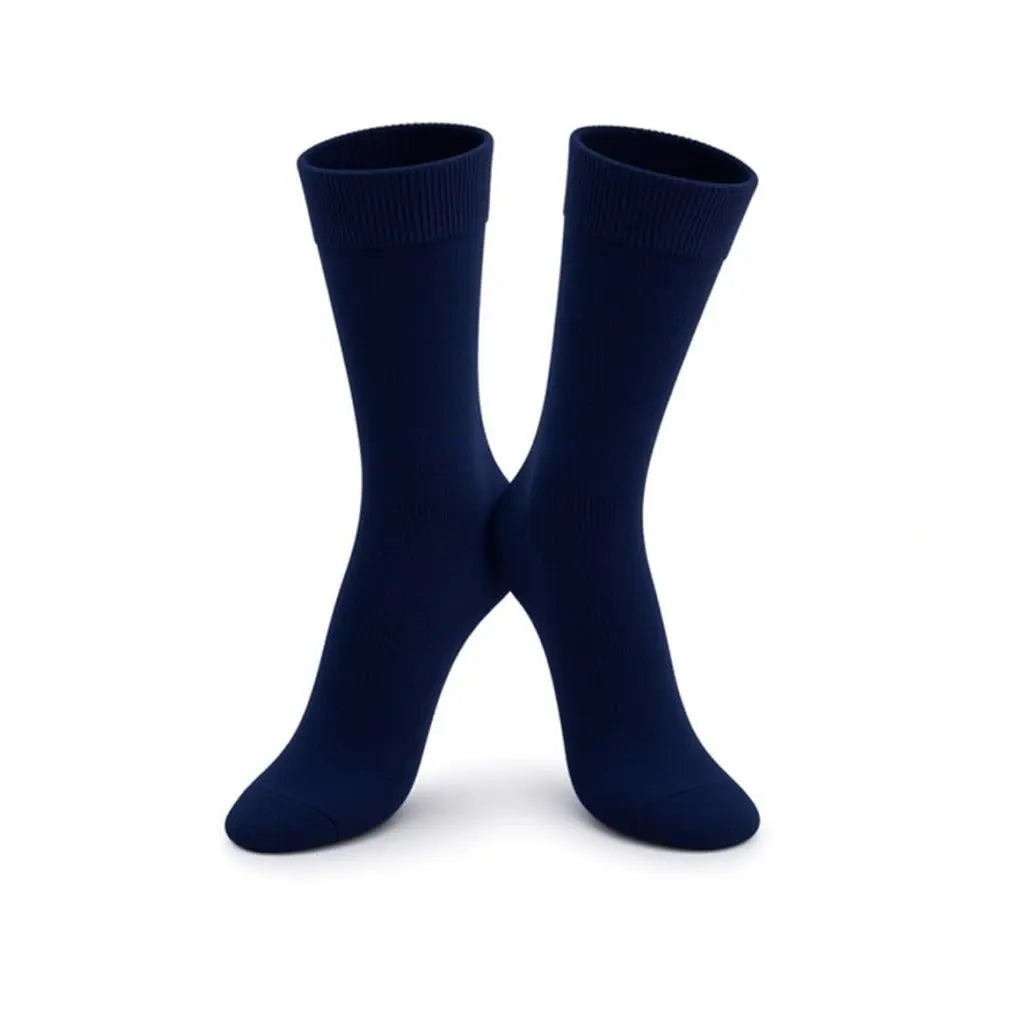 1 Pair Premium Relaxed Cuff Cotton Crew Socks Men Women