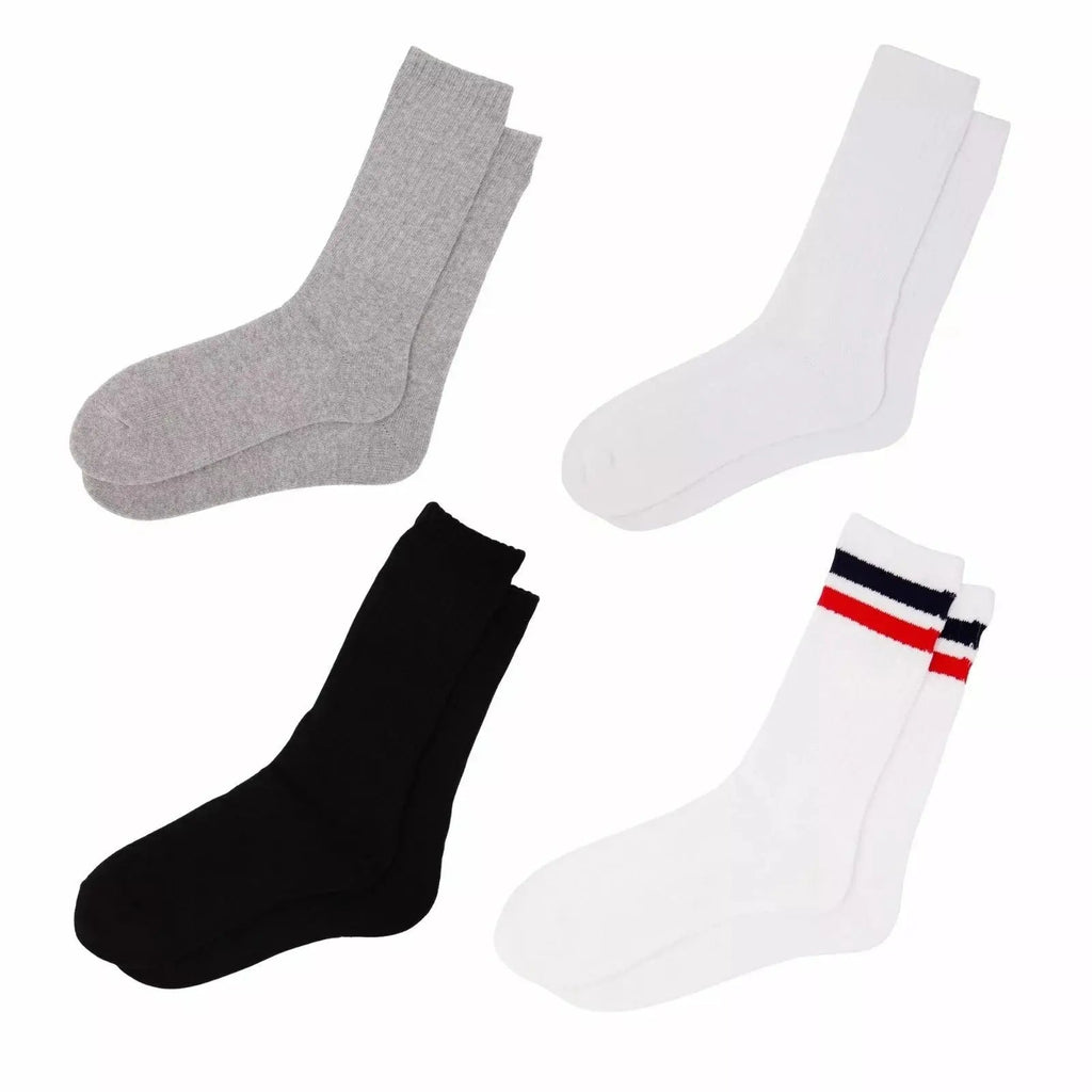 Thick Sports Heavy Duty Work Socks Cotton Crew Socks for Men 6-11