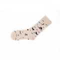 4 Pairs Dog Puppy Pattern Novelty Crew Cotton Socks for Women